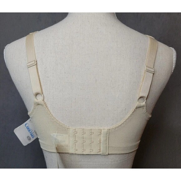 Jodee 401 Serena Surgical 34D Mastectomy No Wire Beige Full Coverage Bra, NWT! - Picture 2 of 12